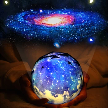 Звезды, Звездное небо, светодиодный ночник, проектор, Luminaria Moon, Новинка, Настольная ночная лампа, USB-ночник для детей