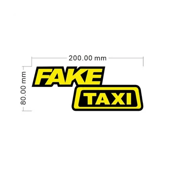 Забавная наклейка на окно такси, автомобильная светоизлучающая панель для гоночного автомобиля, ветровое стекло для укладки декоративного светящегося светодиода