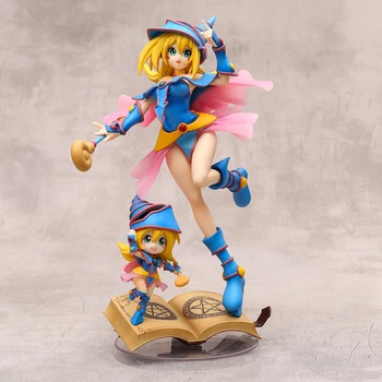Yu-Gi-Oh! Девушка-Темный Маг с Мини-Девушкой-Темным Магом ПВХ Фигурка Модель Кукла Игрушка Коллекционные Фигурки