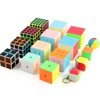 Fanxin Magic Cubes 3x3 2x2 4x4 5x5 Пираминкс Мегаминкс ДНК Х Фишер Косой ПЛЮЩ Твист Брелок Головоломка Speed Magico Cubo Speedcube