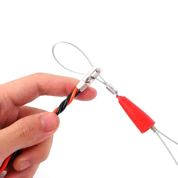 Тросовый съемник Проволочные захваты для быстрого вытягивания троса для катушки кабельной ленты катушка кабельной ленты жгут проводов