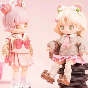 Teennar Sakura Jk Series Ob11 1/12 Bjd куклы Blind Box Mystery Box Игрушки, милые аниме Фигурки, украшения, коллекция подарков для девочек
