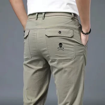 J.lindeberg Высококачественные Новые брюки для гольфа 2023 года, мужская одежда для гольфа, осенние повседневные брюки, теннисные брюки, одежда для гольфа, мужские брюки