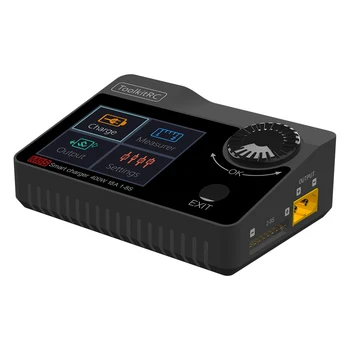 Адаптер для зарядки Toolkitrc M8S 400 Вт 18A Зарядное устройство с цветным экраном и разрядником