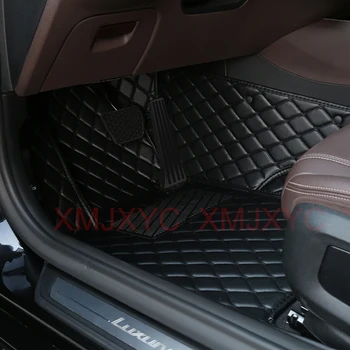 Автомобильные коврики на заказ для Skoda Kodiaq 5 Seat 2016-2022 годов выпуска Автомобильные Аксессуары Детали интерьера Искусственная кожа
