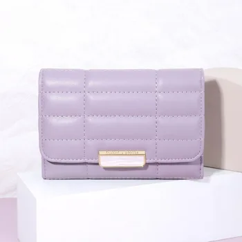 2023 Новая Маленькая Ароматная сумочка Для отправки подарков Корейская версия модного складного Дамского короткого кошелька