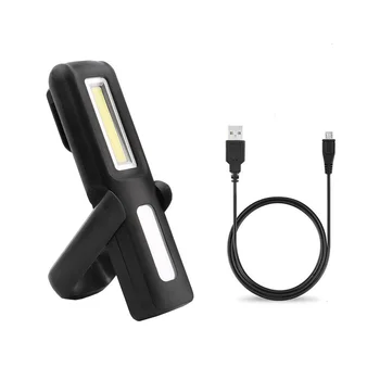 Фонарик XPE COB LED USB, Перезаряжаемый Портативный Фонарь с магнитным покрытием Для ремонта автомобилей, Фонарь для кемпинга, Лампа для палатки, Рабочий свет