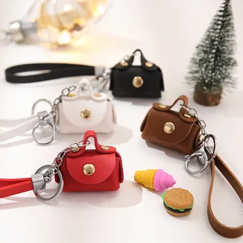Корейский креативный кошелек из искусственной кожи, женский держатель для ключей, сумка для проводной гарнитуры USB, Женская милая Маленькая сумочка, Кожаный кошелек для монет, кошелек